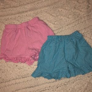 Kids ruffle shorts